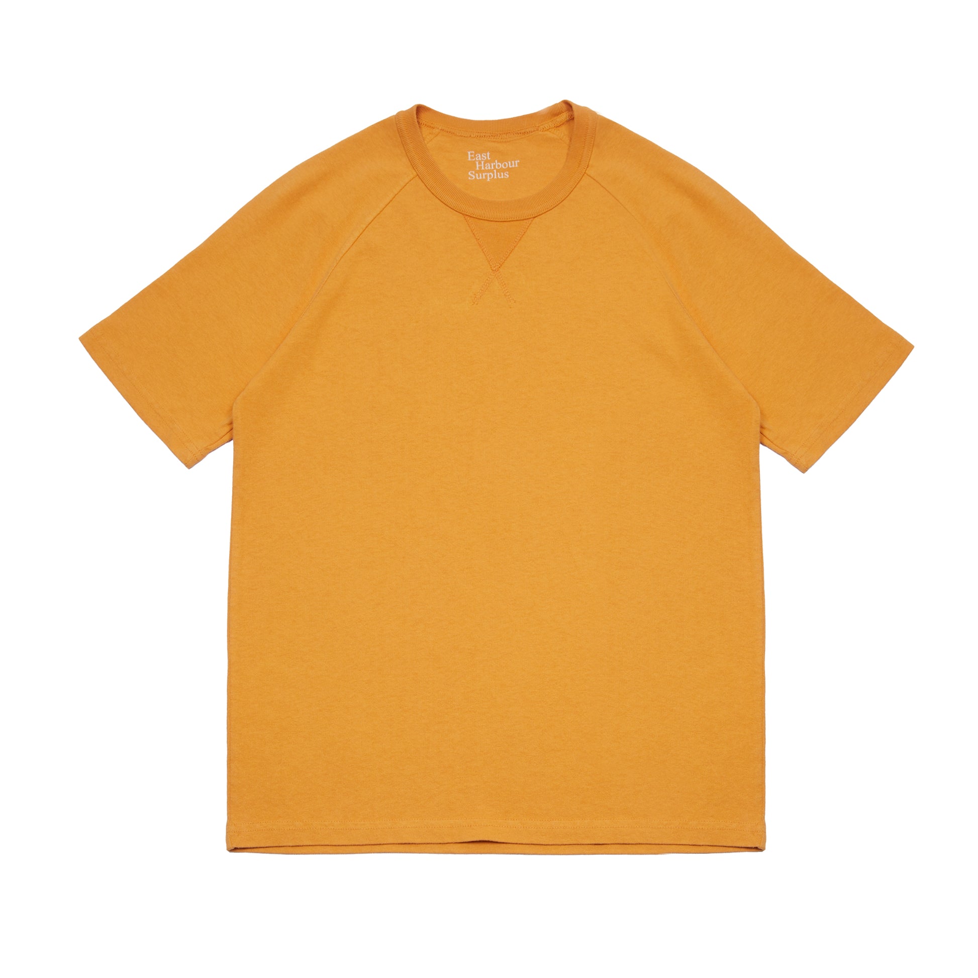 East Harbour Surplus Portland Cotton T-Shirt in Orange