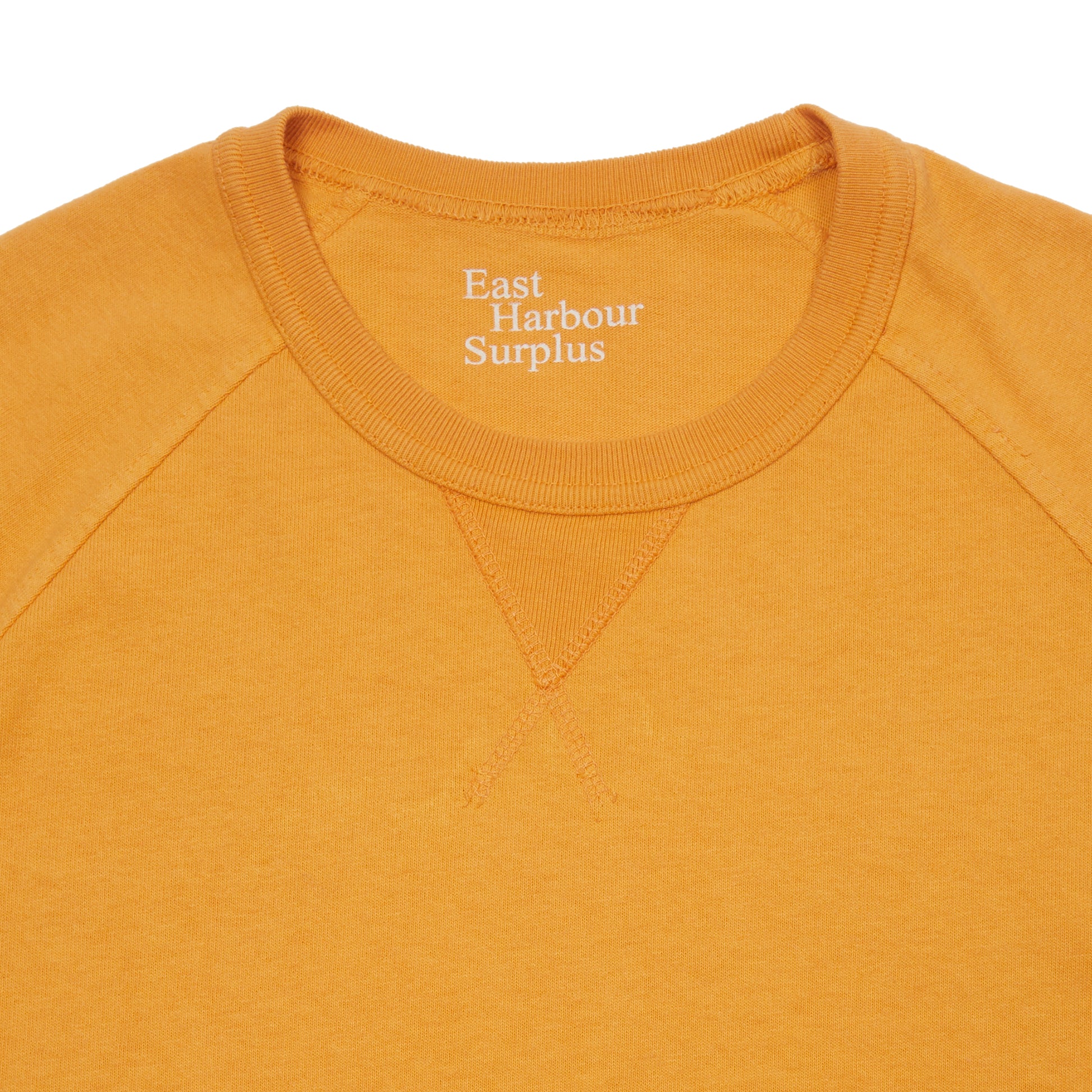 East Harbour Surplus Portland Cotton T-Shirt in Orange