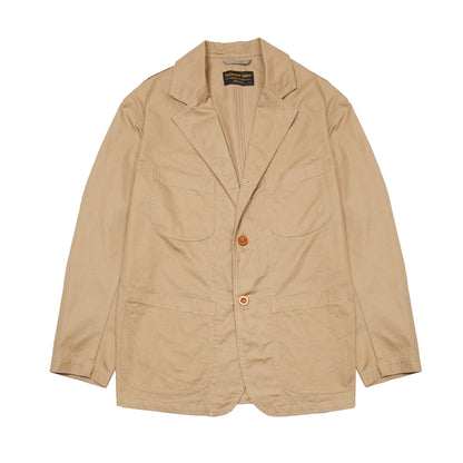 East Harbour Surplus Sawyer Cotton Gabardine Jacket in Beige