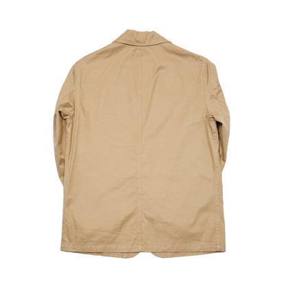 East Harbour Surplus Sawyer Cotton Gabardine Jacket in Beige