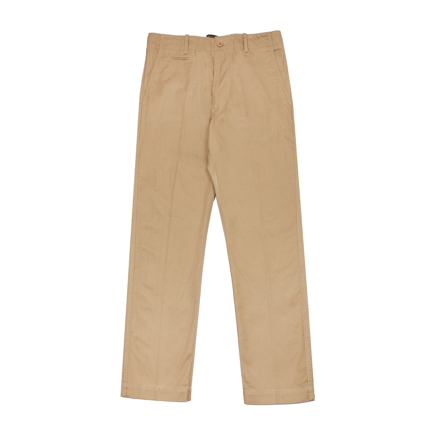 East Harbour Surplus Axel Cotton Gaberdine Pants in Off Beige