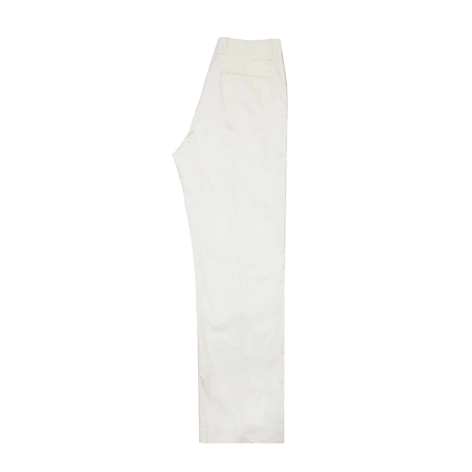 East Harbour Surplus Axel Cotton Gaberdine Pants in Off White