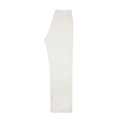 East Harbour Surplus Axel Cotton Gaberdine Pants in Off White