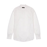 East Harbour Surplus Seul Shirt in Off White / Sand Stripe