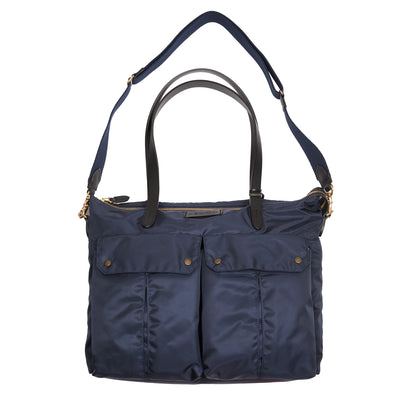 Felisi Nylon Briefcase in Blue