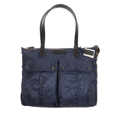 Felisi Nylon Briefcase in Blue