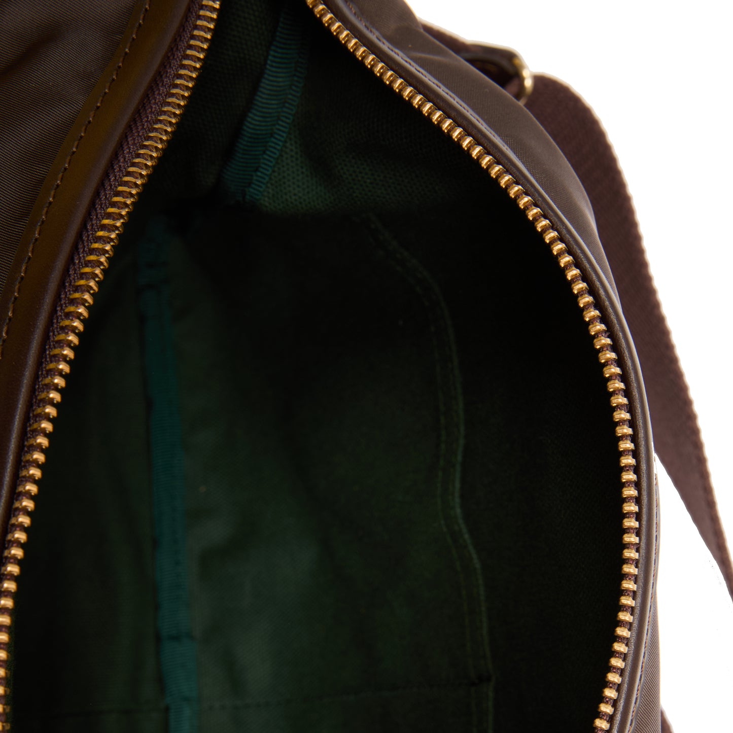 Felisi Willy Nylon Shoulder Bag in Dark Brown