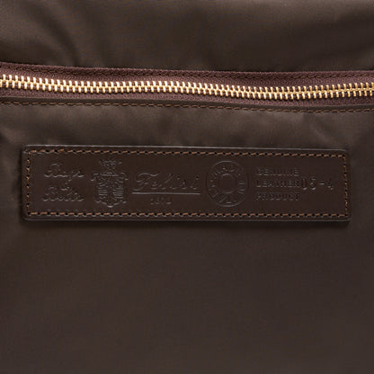 Felisi Willy Nylon Shoulder Bag in Dark Brown