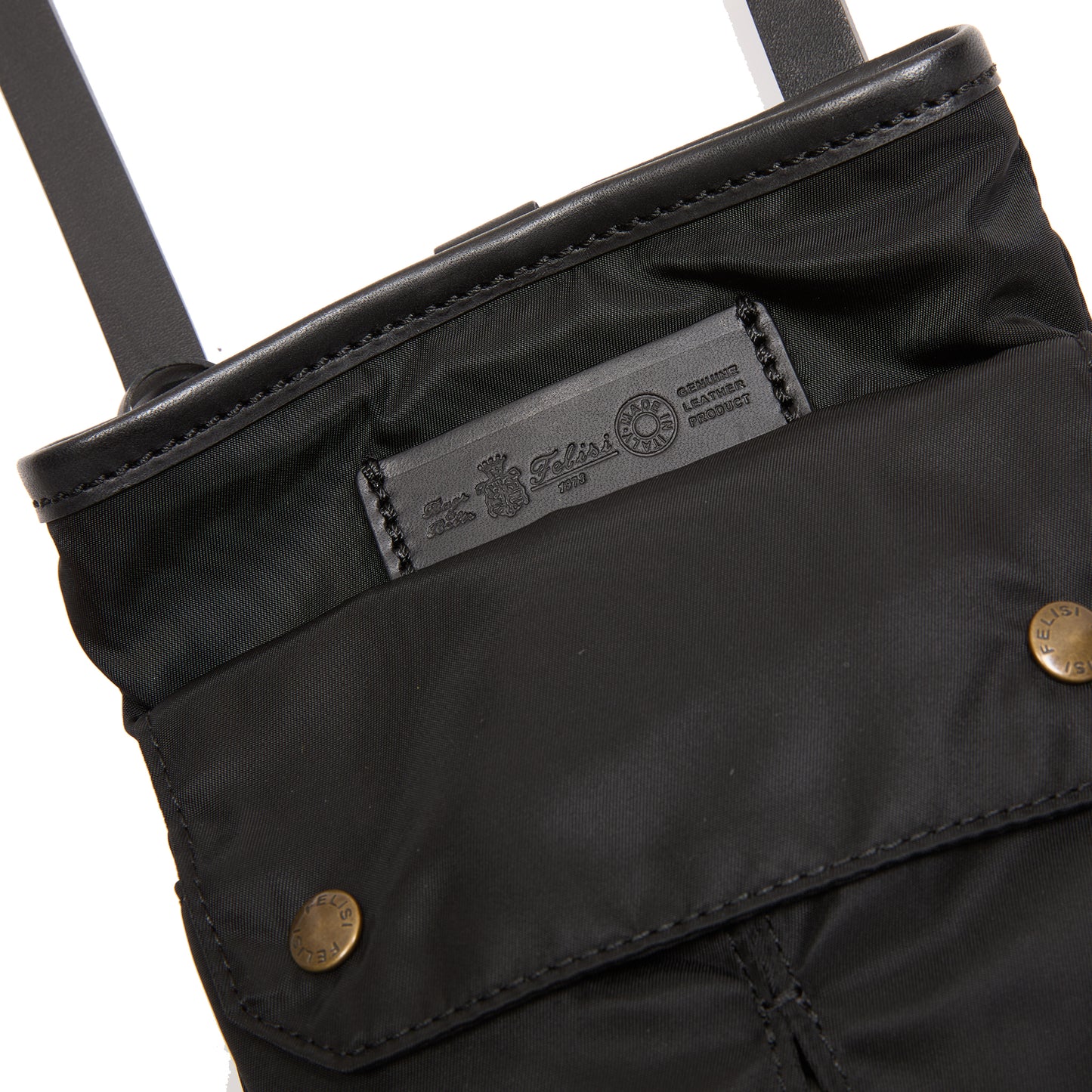 Felisi Nylon Sling Bag in Black
