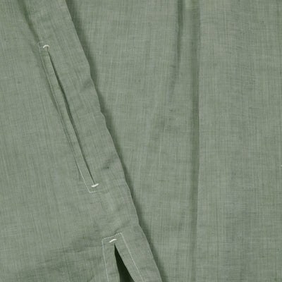 Finamore Women's Antonia Cotton / Linen Shirt in Green