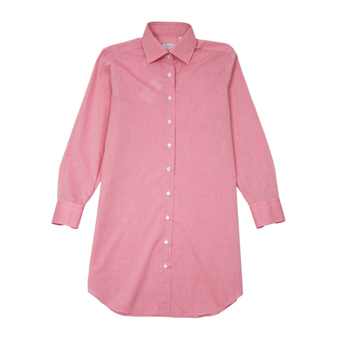 Finamore Women's Aria Long Shirt in Pink