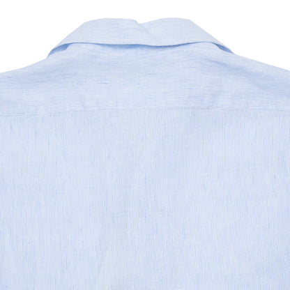 Finamore Tokyo Capri Linen Shirt in Stripe