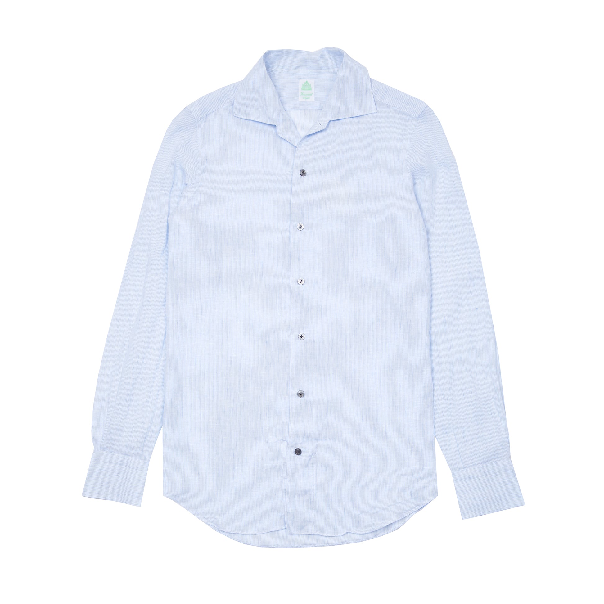 Finamore Tokyo Capri Linen Shirt in Stripe