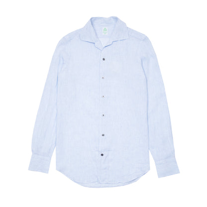 Finamore Tokyo Capri Linen Shirt in Stripe
