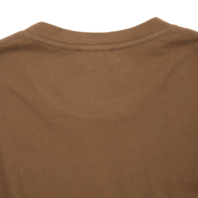 Finamore Cotton T-Shirt in Tobacco 3