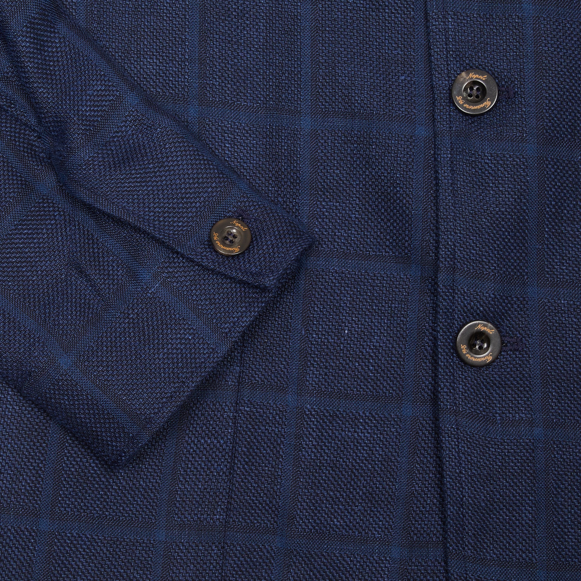 Finamore Frans Jacket in Navy