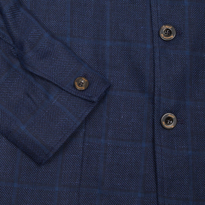 Finamore Frans Jacket in Navy
