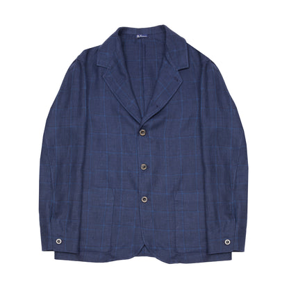 Finamore Frans Jacket in Navy