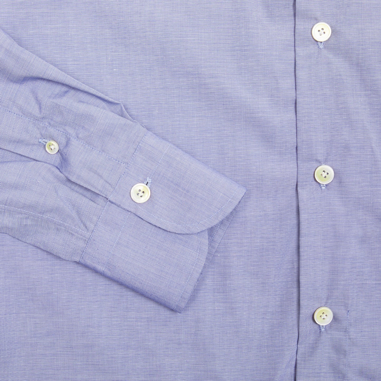 Finamore Napoli Cotton Shirt in Blue 3