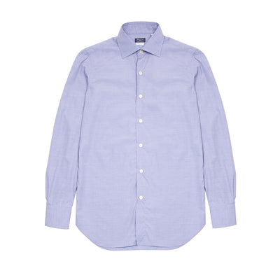 Finamore Napoli Cotton Shirt in Blue 