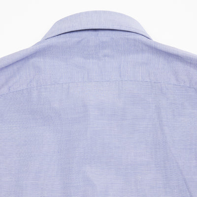 Finamore Napoli Cotton Shirt in Blue 4