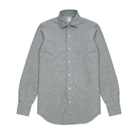 Finamore American Oxford Shirt in Green