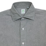 Finamore American Oxford Shirt in Green