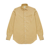 Finamore American Oxford Shirt in Mustard