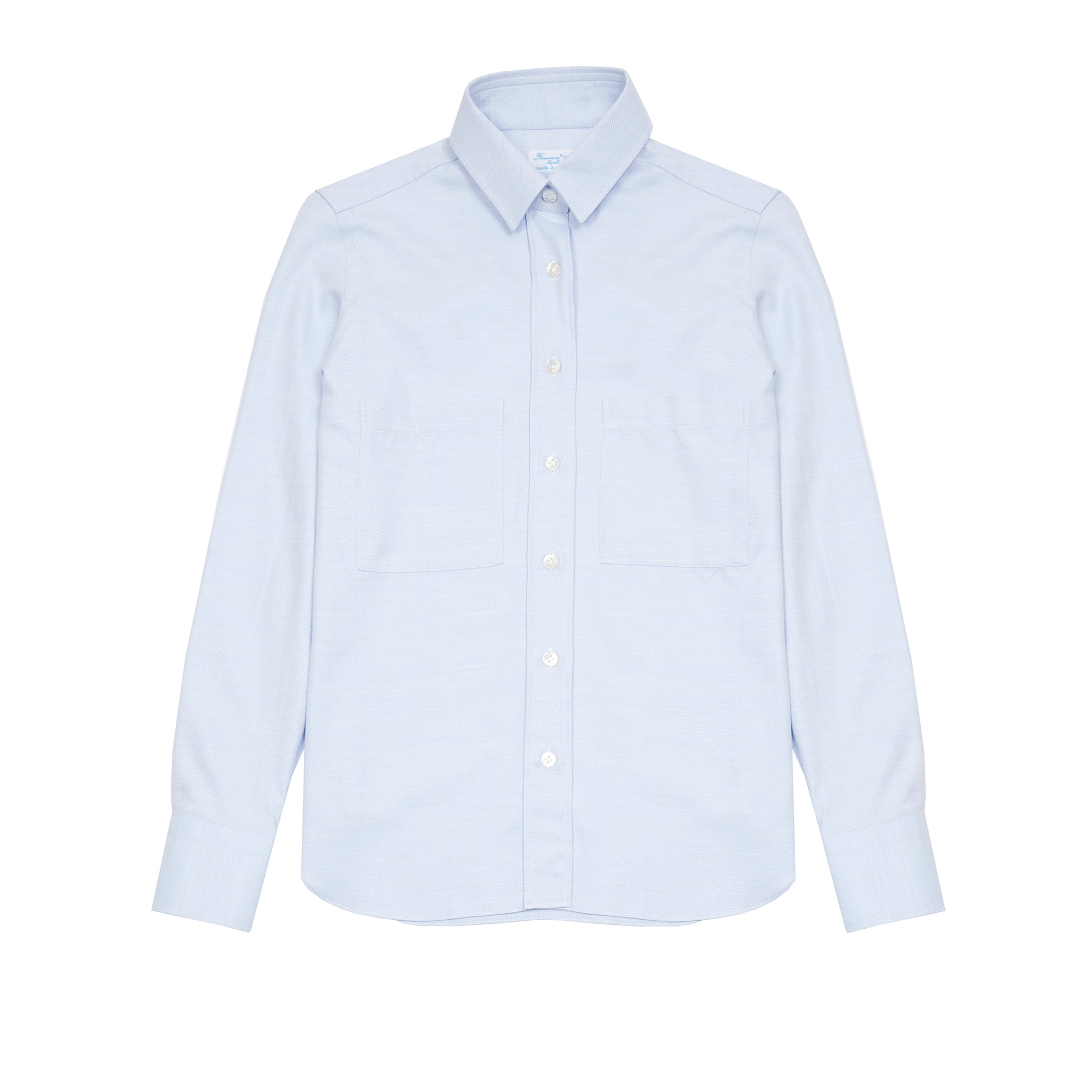 Finamore Women's Valeria Celia Shirt in Light Blue