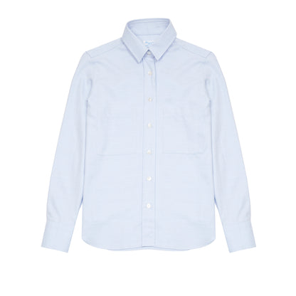Finamore Women's Valeria Celia Shirt in Light Blue