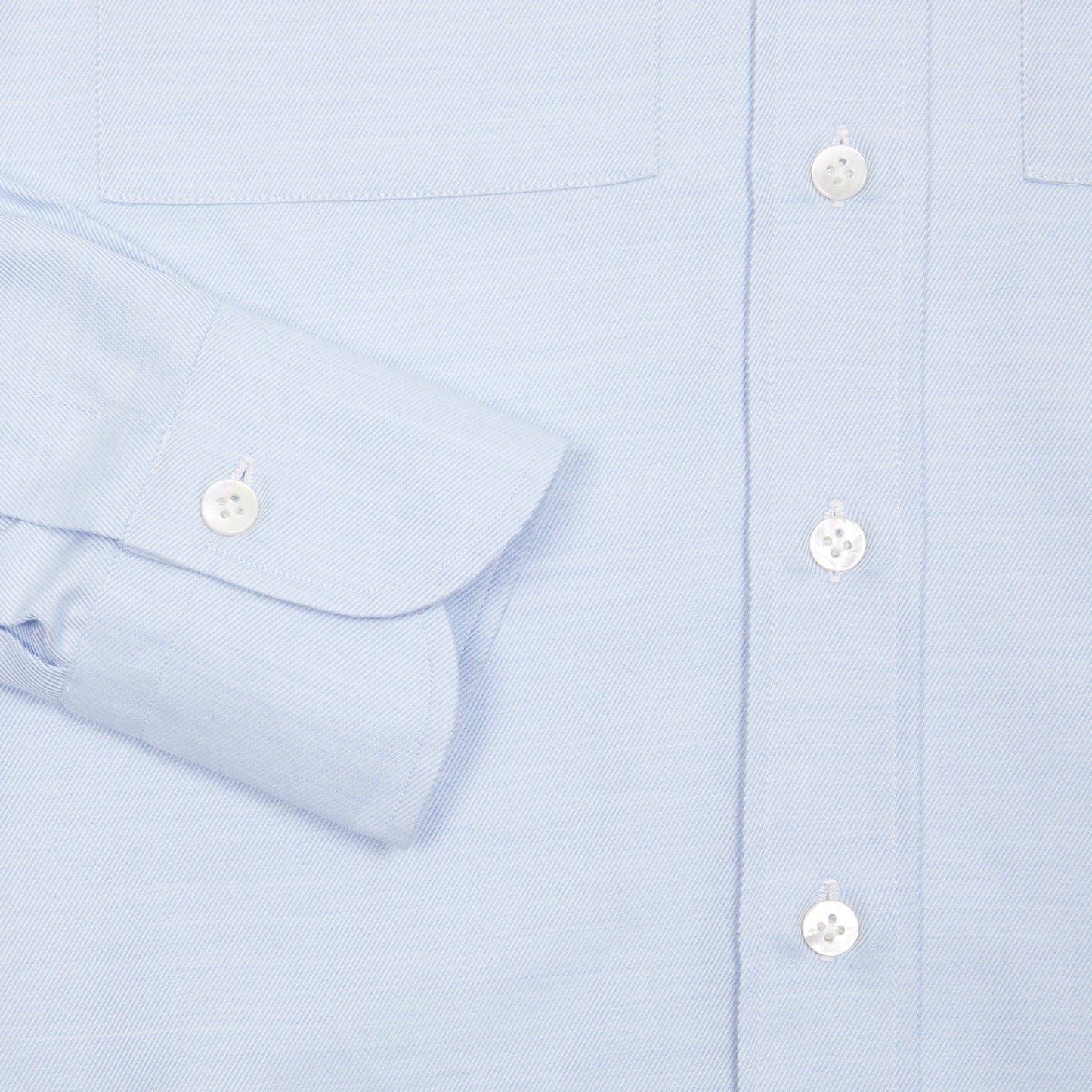 Finamore Women's Valeria Celia Shirt in Light Blue 3