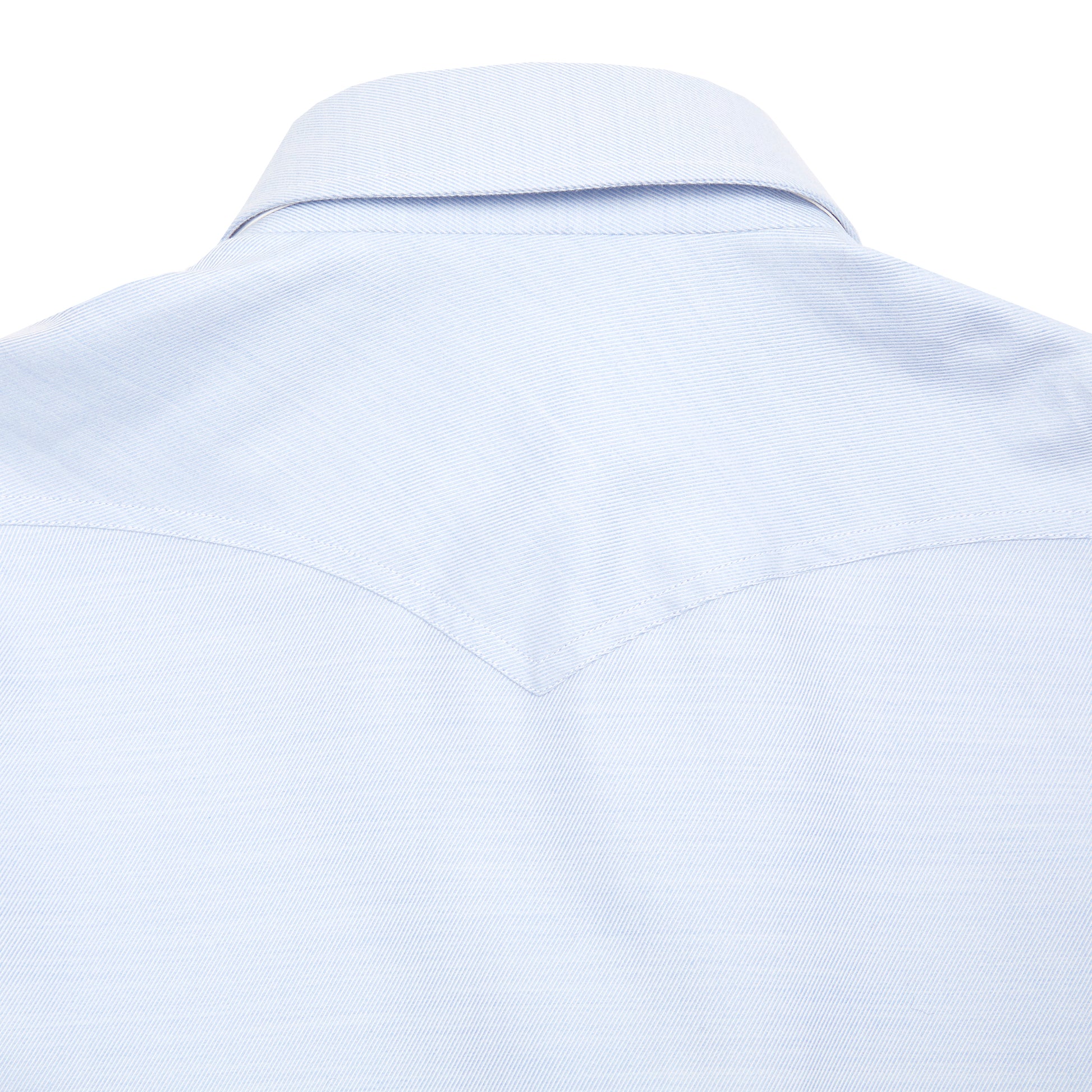 Finamore Women's Valeria Celia Shirt in Light Blue 4