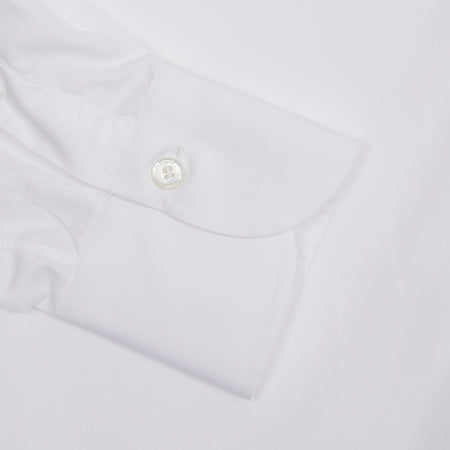 Finamore 170 Pocket Shirt in White 1