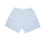 Finamore Marino Linen Shorts in Light Blue