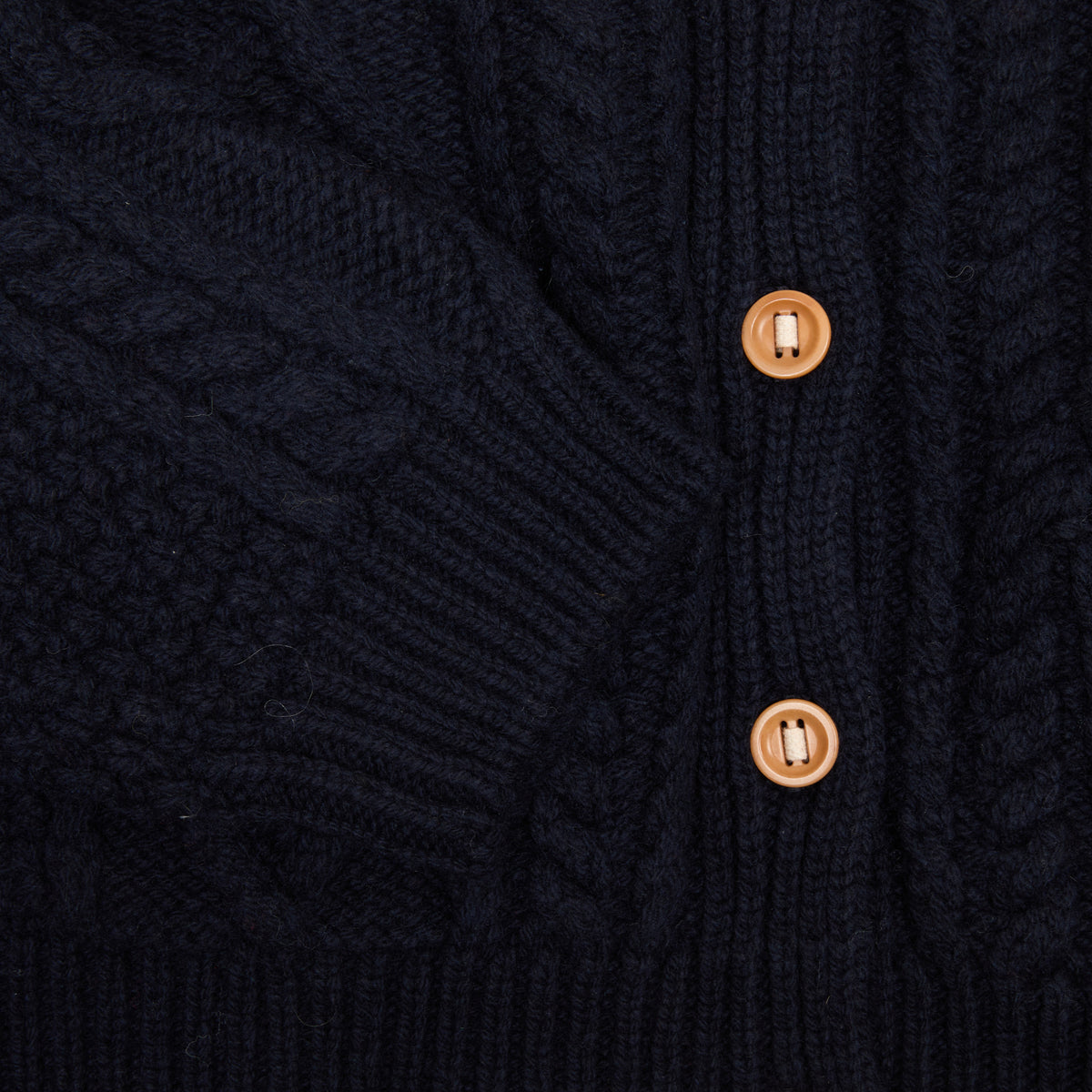 GRP Women's Casa Isaac Cable Knit Cardigan in Blue