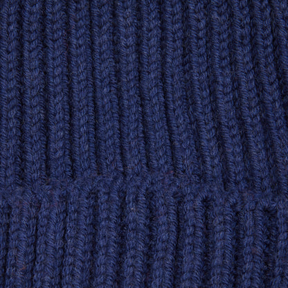 GRP Merino Chunky Knit Beanie in Indigo