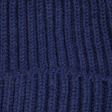 GRP Merino Chunky Knit Beanie in Indigo