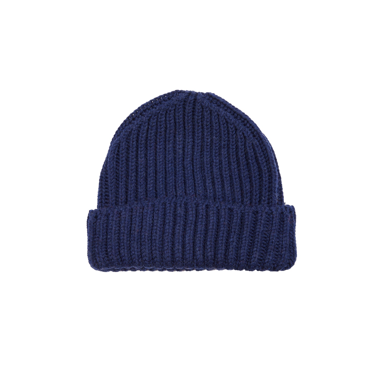 GRP Merino Chunky Knit Beanie in Indigo