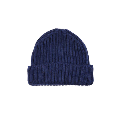 GRP Merino Chunky Knit Beanie in Indigo