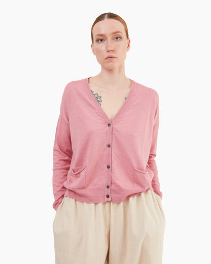GRP Women's Casa Isaac Cardigan in Pink