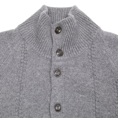 GRP Tony Merino Cashmere Button Jacket in Grey 3