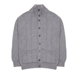 GRP Tony Merino Cashmere Button Jacket in Grey 1