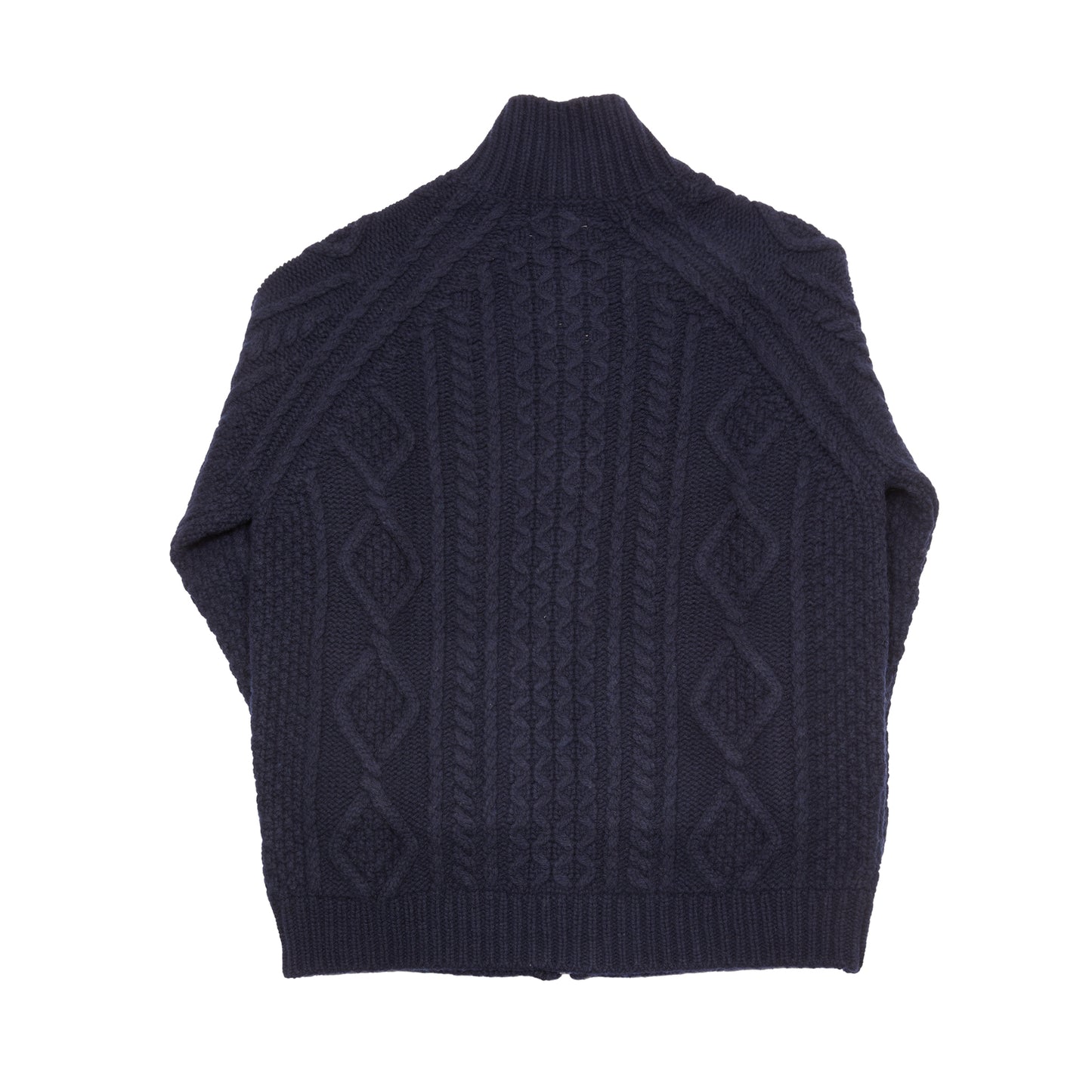 GRP Steve Full Zip Merino Cashmere Jacket in Blue