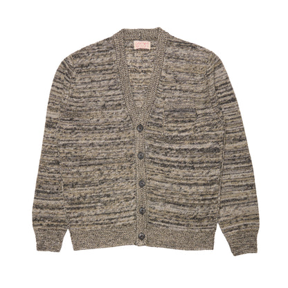 GRP Casa Isaac Linen Cardigan in String Flamme