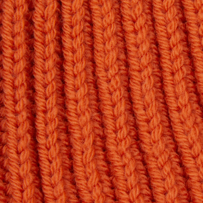 GRP Chunky Knit Beanie in Orange 2