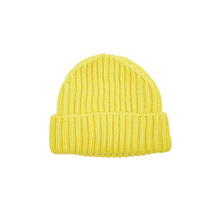 GRP Chunky Knit Beanie in Yellow.