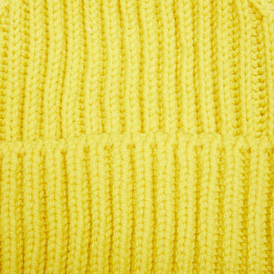 GRP Chunky Knit Beanie in Yellow 2