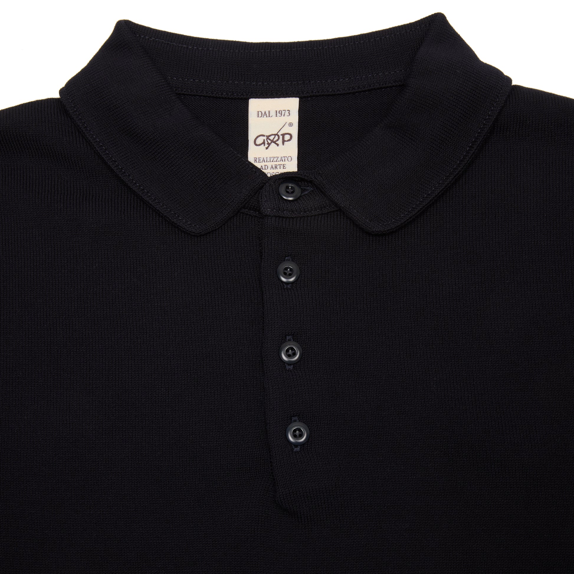 GRP Cotton Short Sleeve Polo in Navy
