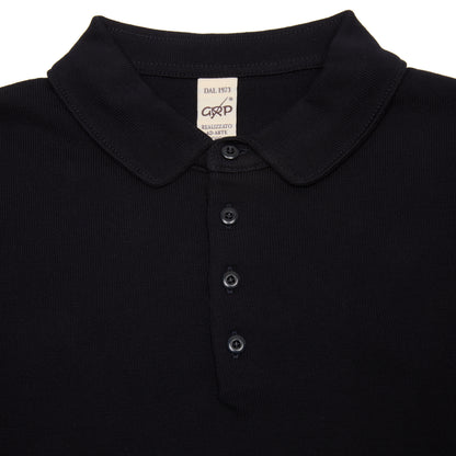 GRP Cotton Short Sleeve Polo in Navy