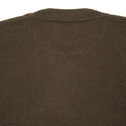 GRP Casa Isaac Crewneck Jumper in Hemp Brown